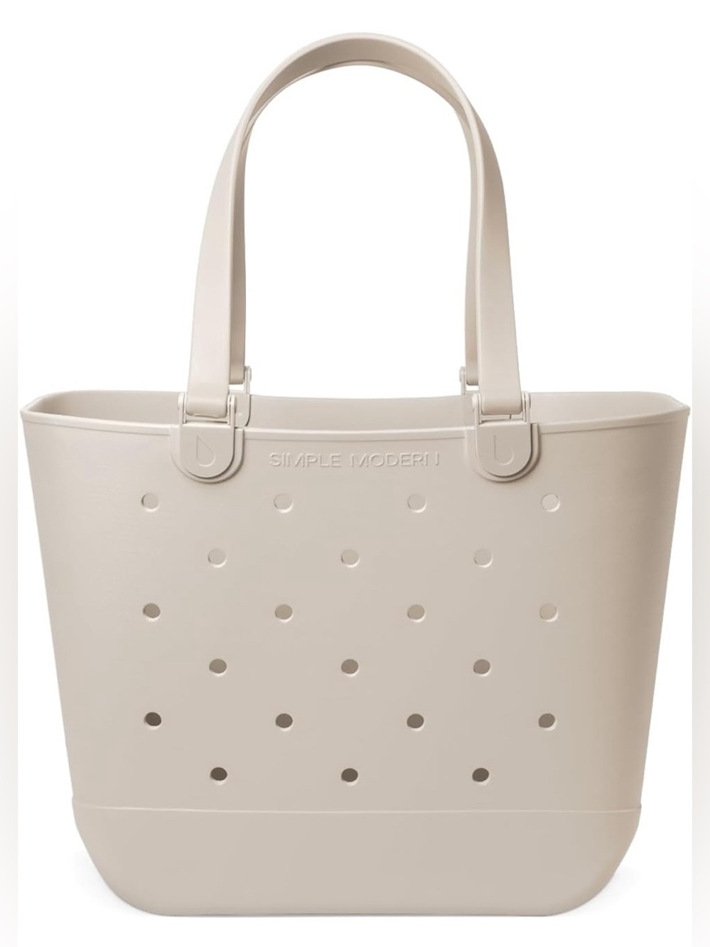 Simple Modern XL XLarge Getaway Bag Extra-Large Beach Almond Birch beige tan